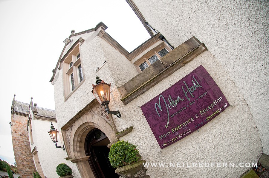 Wedding photographs from Mitton Hall 06