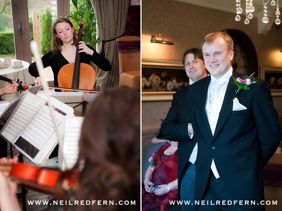 Wedding photographs from Mitton Hall 12