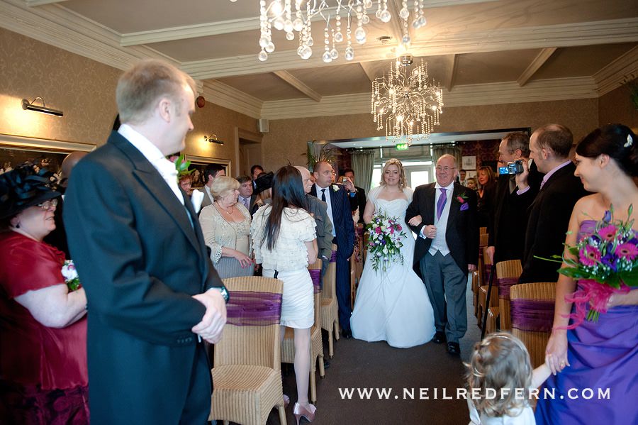 Wedding photographs from Mitton Hall 15