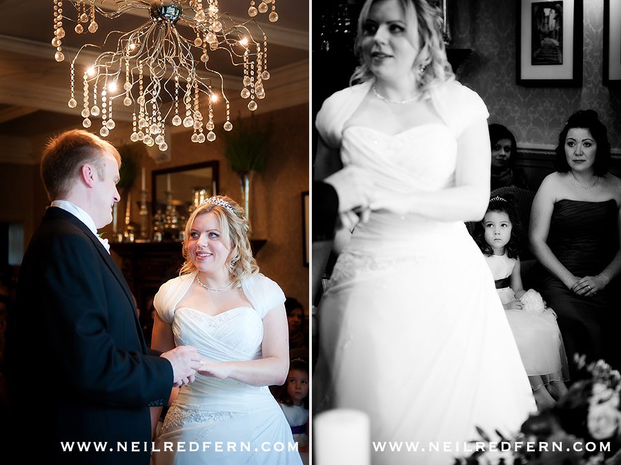 Wedding photographs from Mitton Hall 16
