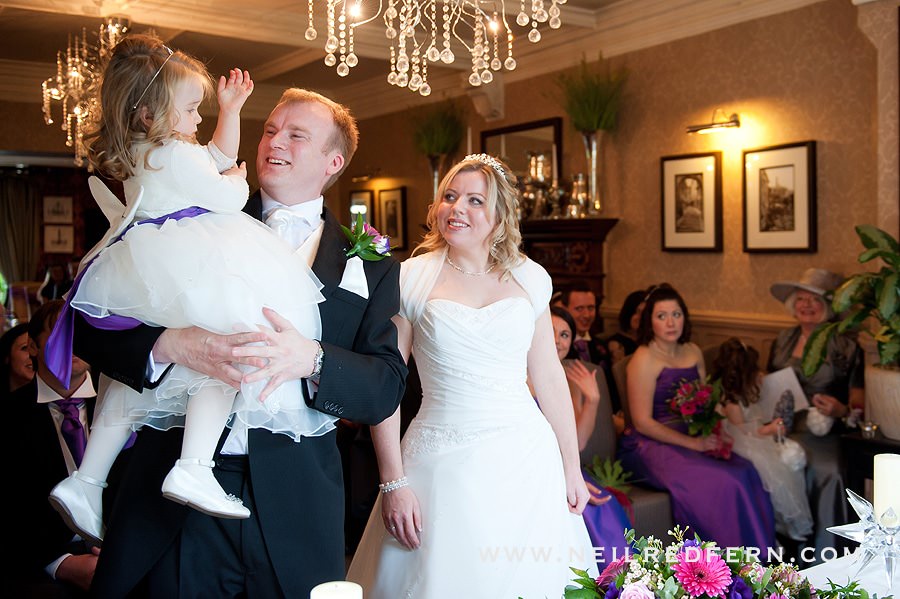 Wedding photographs from Mitton Hall 19