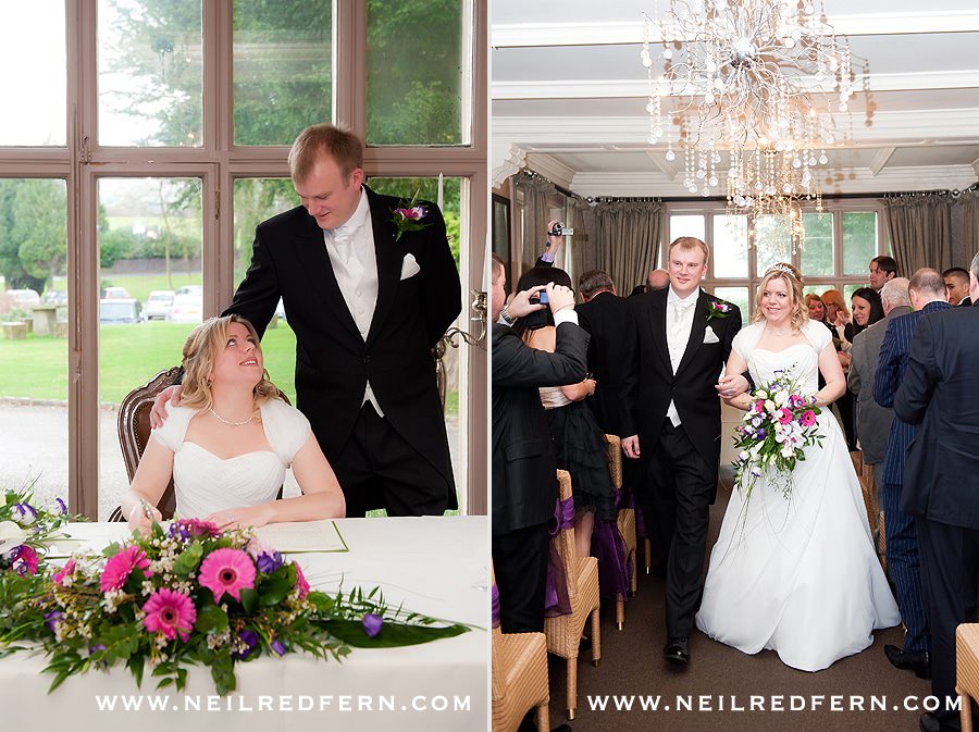 Wedding photographs from Mitton Hall 23