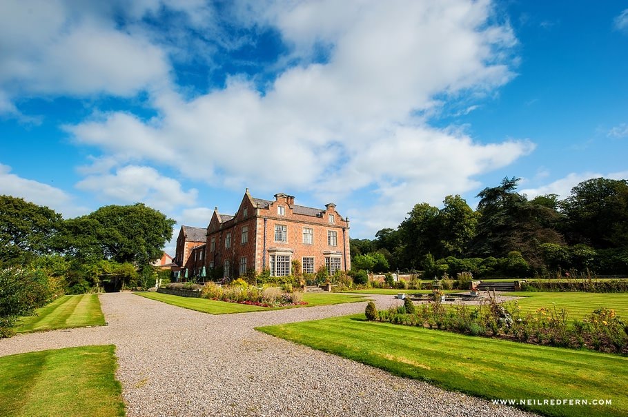 Willington Hall wedding photographs 01