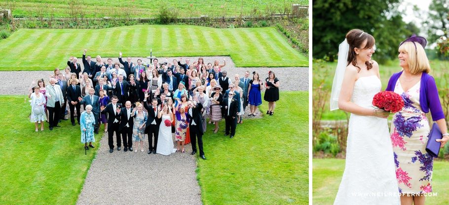 Willington Hall wedding photographs 41