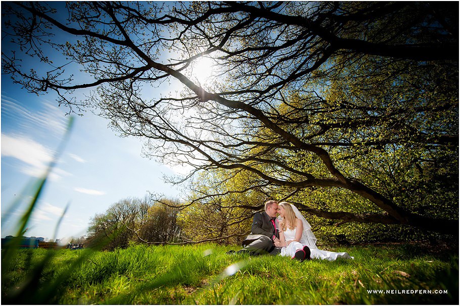 Funfair wedding photographs 14
