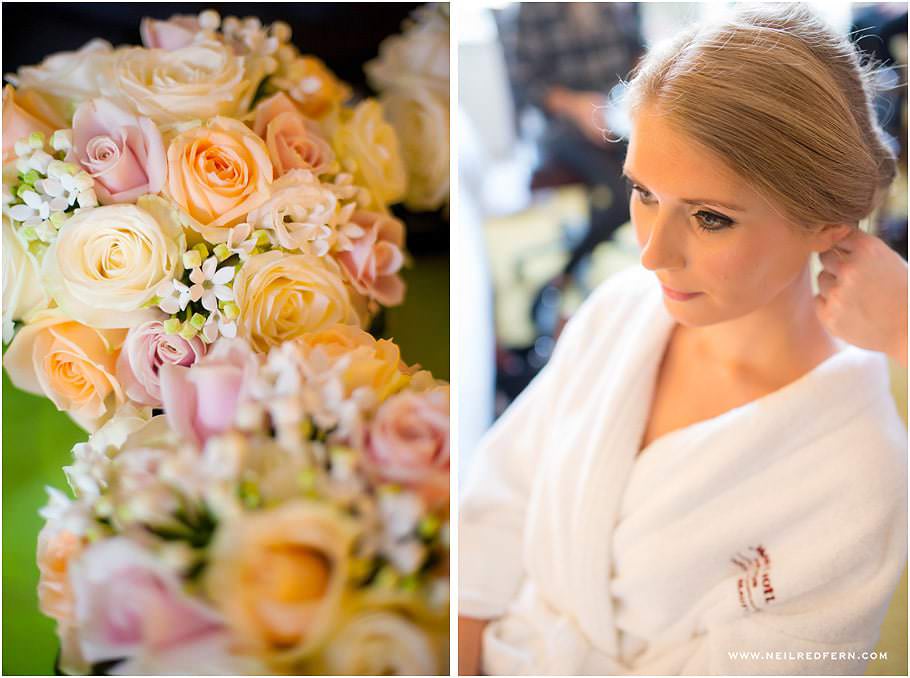 Hoghton Tower Wedding Photographs - Kim & John 4 Bride getting ready photographs 03