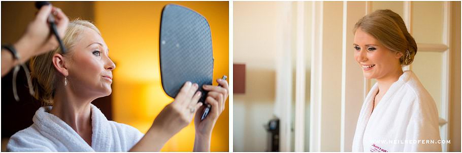 Hoghton Tower Wedding Photographs - Kim & John 6 Bride getting ready photographs 06