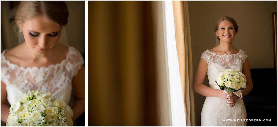 Hoghton Tower Wedding Photographs - Kim & John 12 Bride getting ready photographs 14