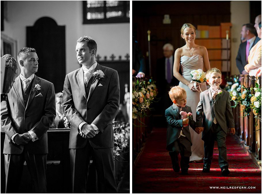 Hoghton Tower Wedding Photographs - Kim & John 17 St James Church Brindle wedding 04