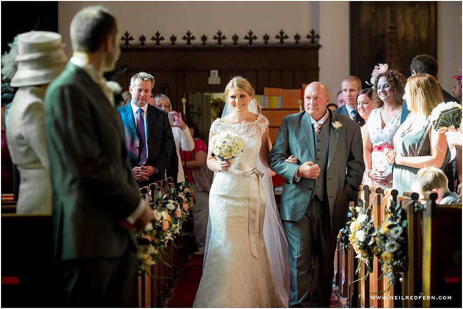 Hoghton Tower Wedding Photographs - Kim & John 19 St James Church Brindle wedding 06