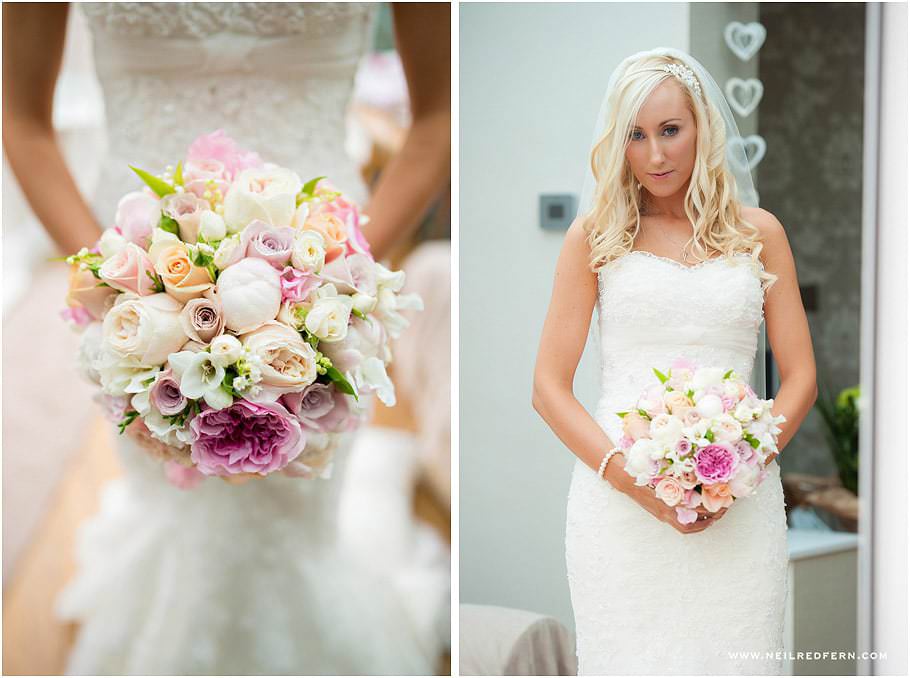 Bride getting ready before wedding 19