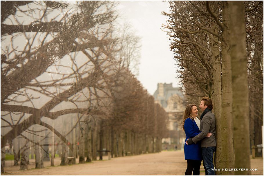 Engagement shoot in Paris 10