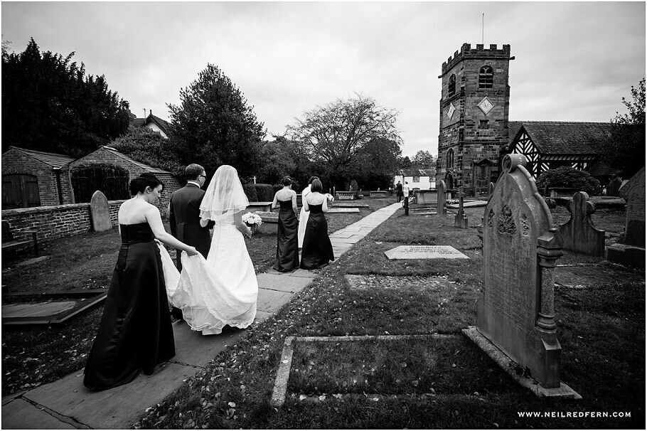 St Oswalds Church Lower Peover wedding 06