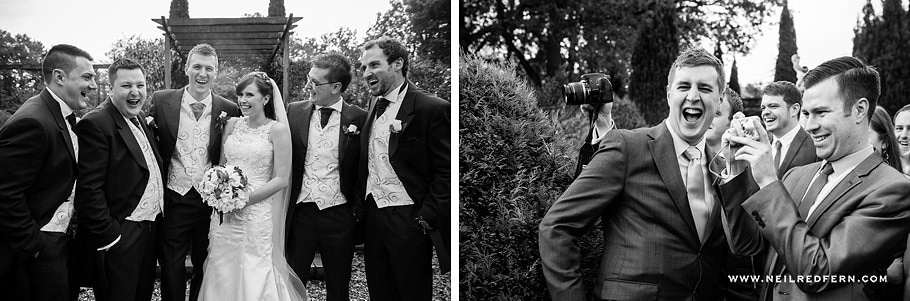 Nunsmere Hall wedding photograph 43