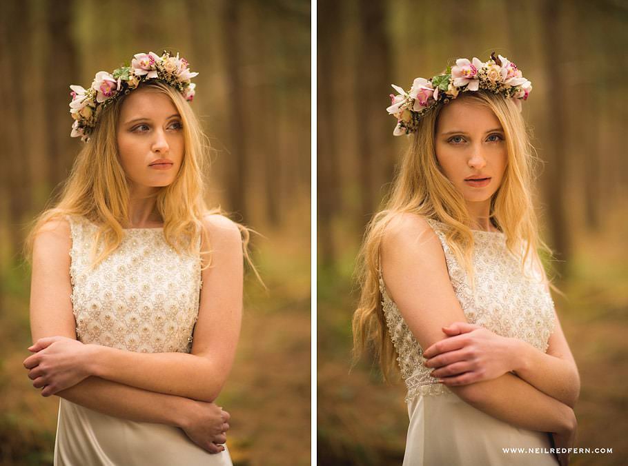 Portrait shoot in Delamere Forest 06
