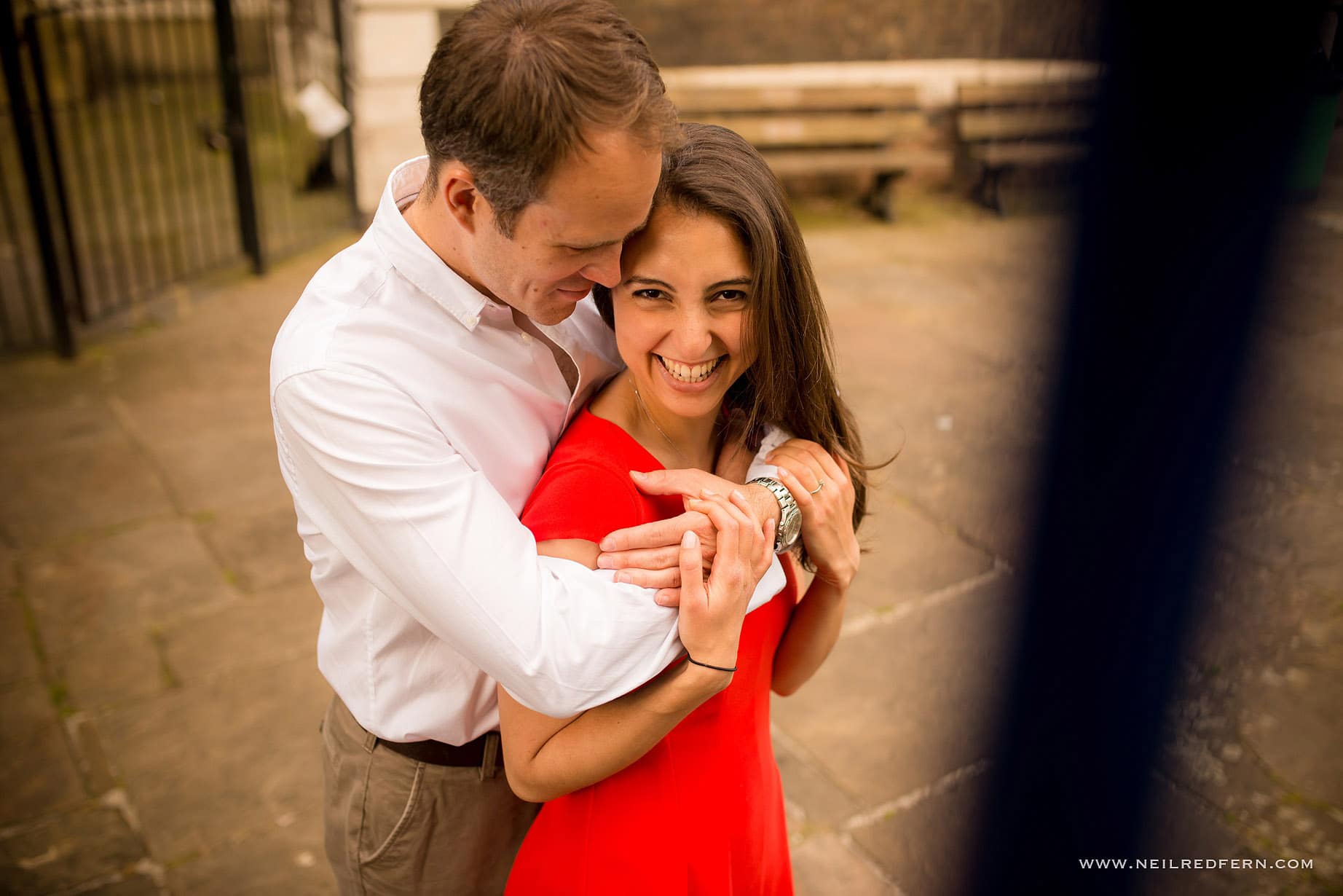 Engagement shoot in London 09