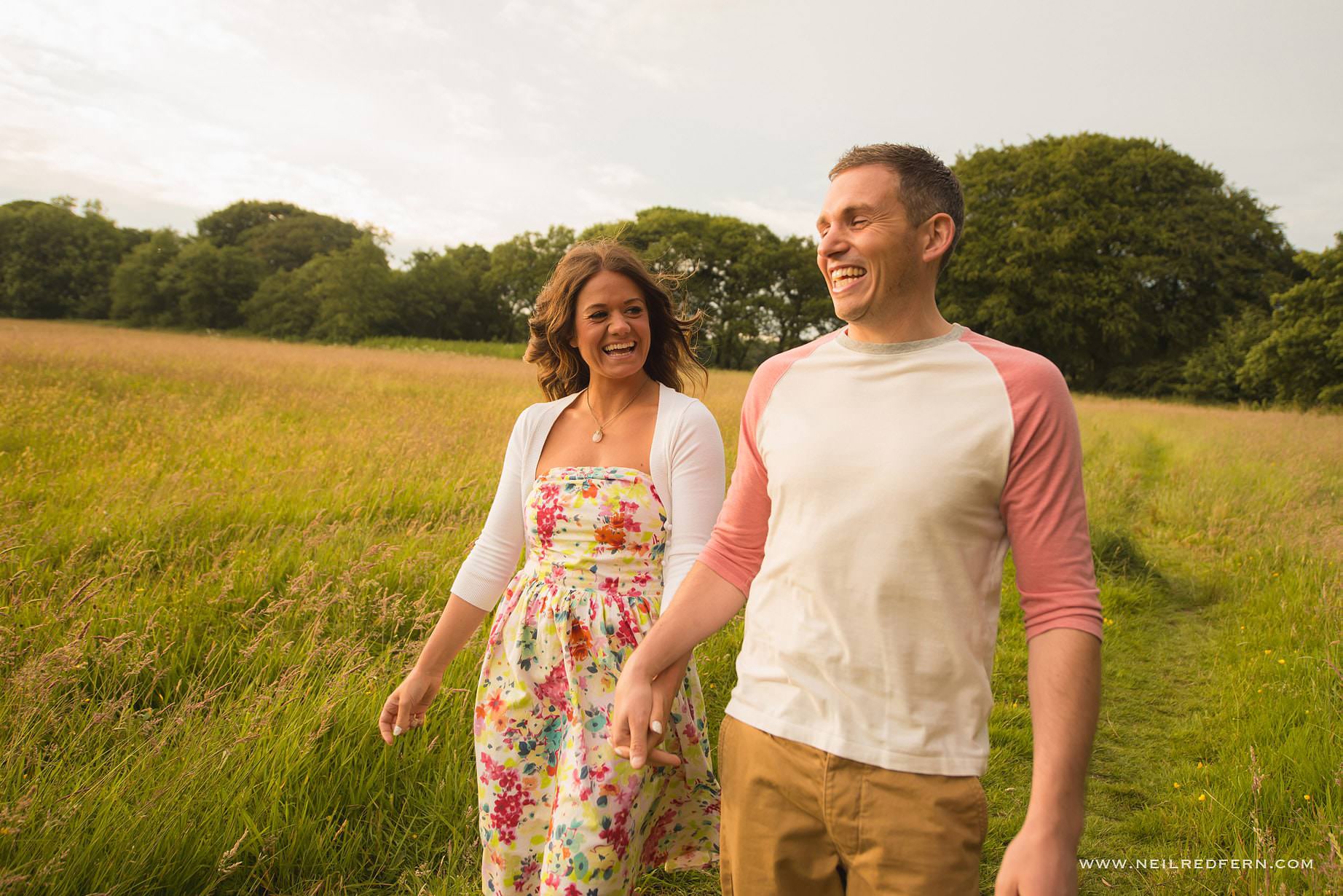 Rivington Hall Barn Engagement shoot 03
