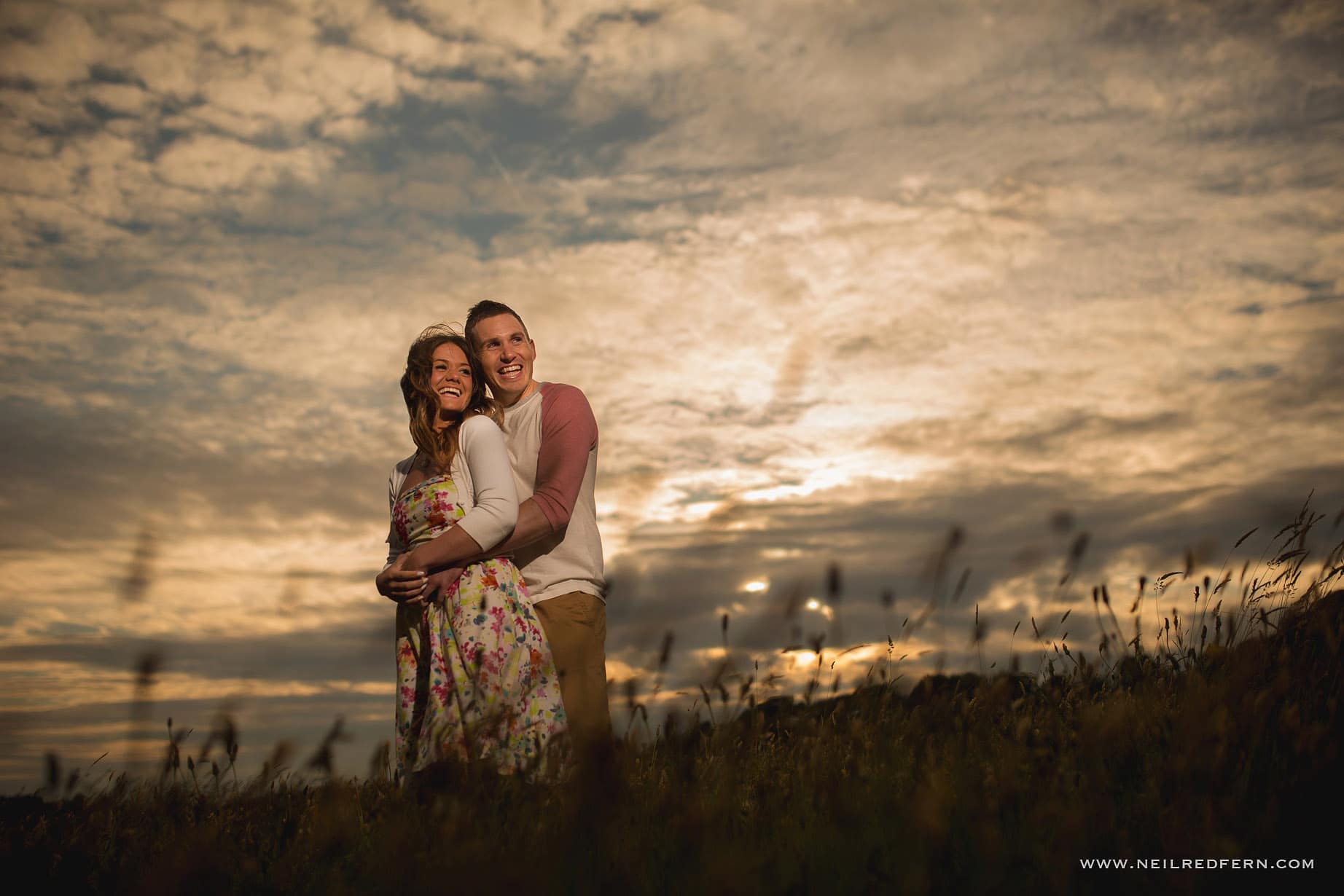 Rivington Hall Barn Engagement shoot 05