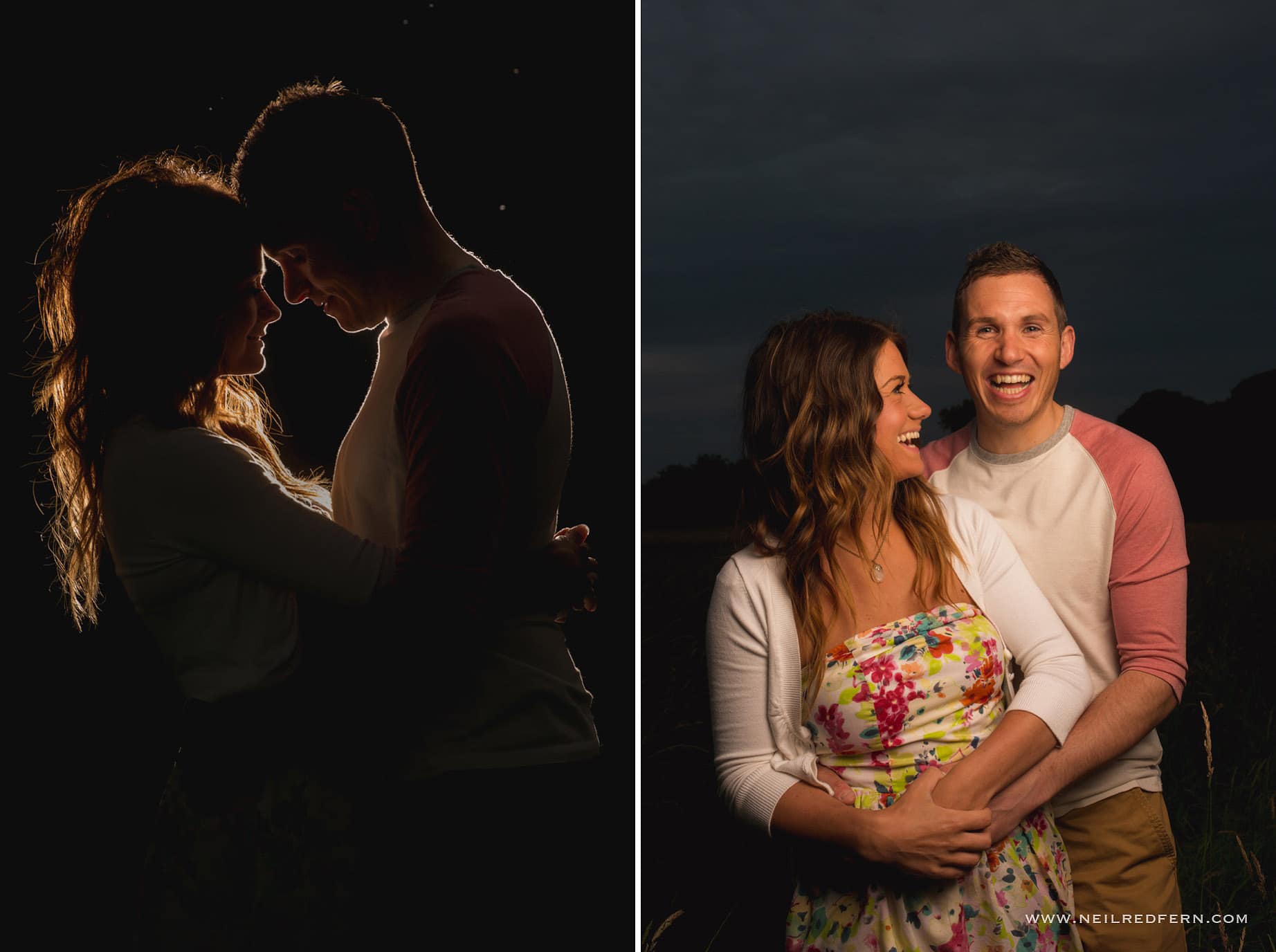 Rivington Hall Barn Engagement shoot 08