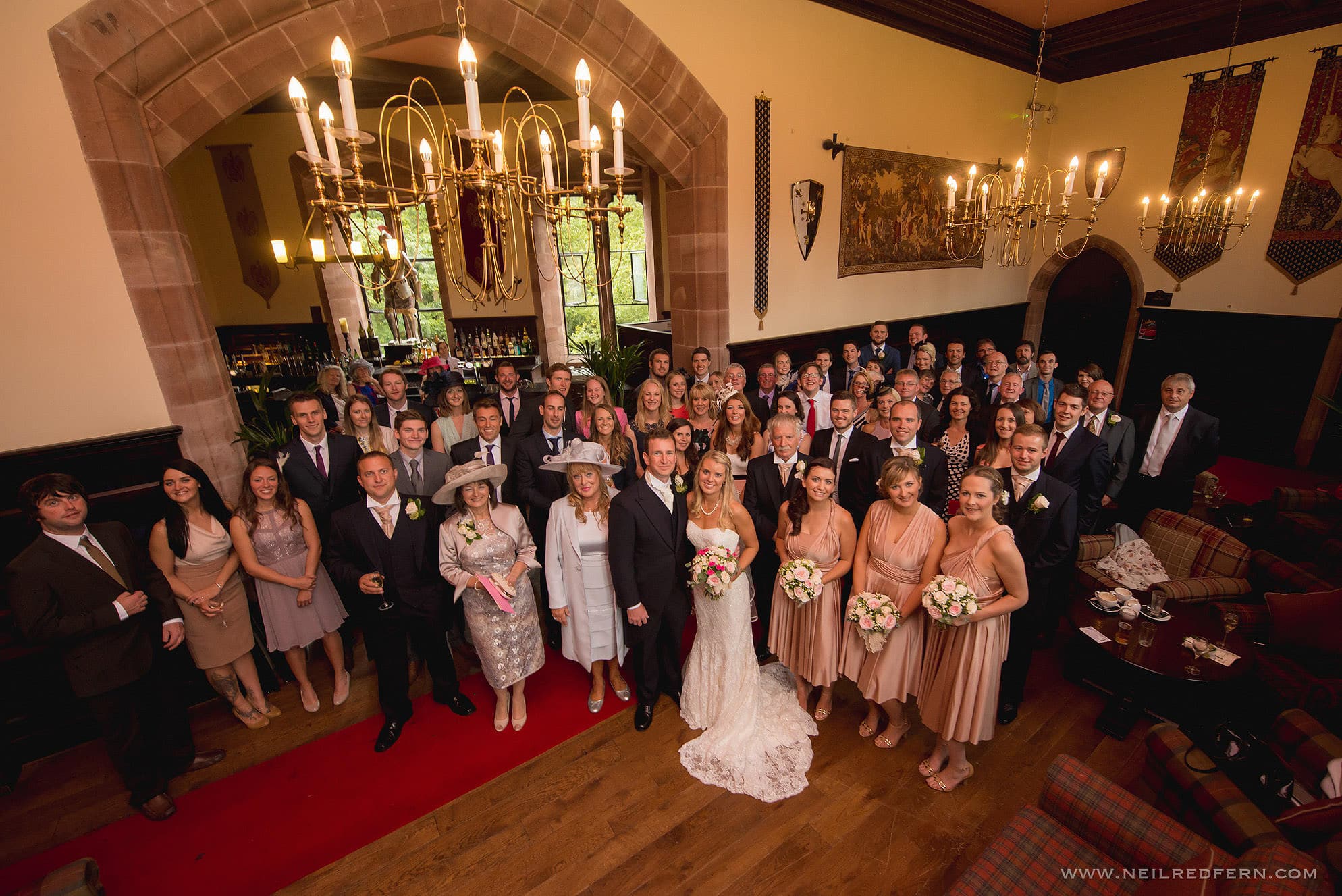 Peckforton Castle wedding photography 33