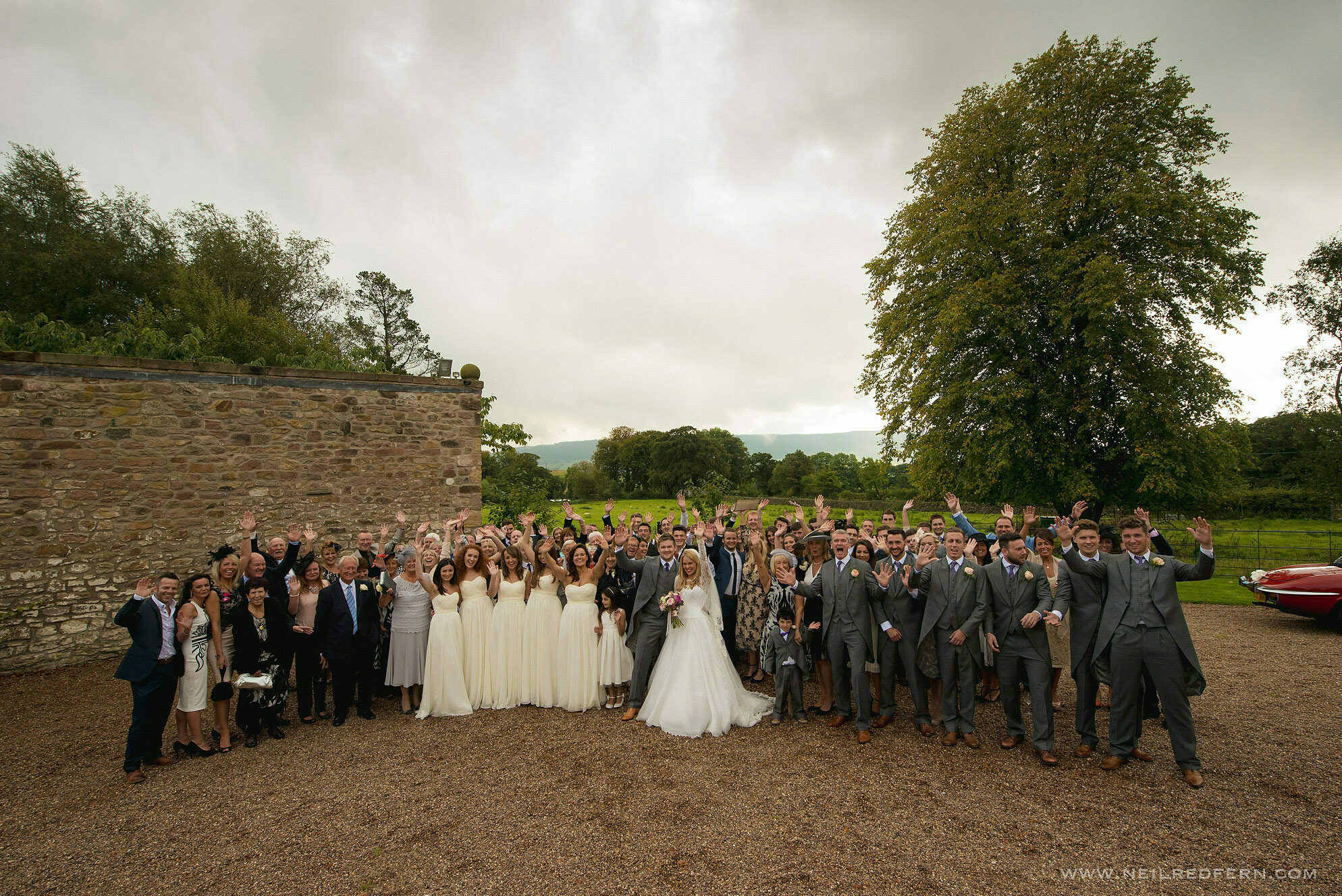 Browsholme Hall wedding photography - Lucy & Oli 51 Browsholme Hall wedding photograph 12