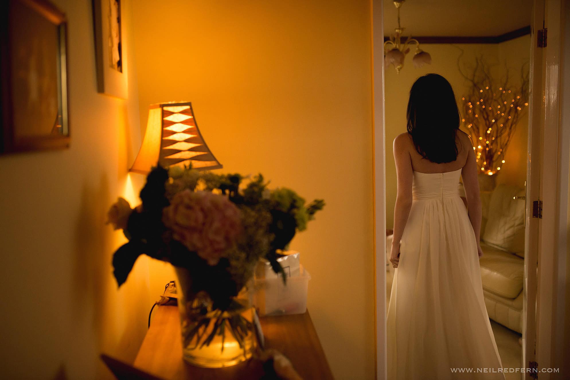 Browsholme Hall wedding photography - Lucy & Oli 8 getting ready on morning of wedding 07