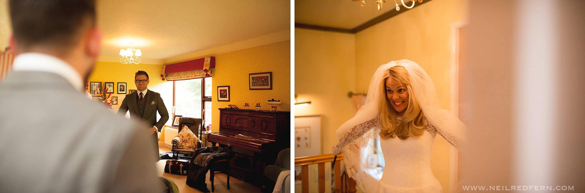 Browsholme Hall wedding photography - Lucy & Oli 13 getting ready on morning of wedding 12