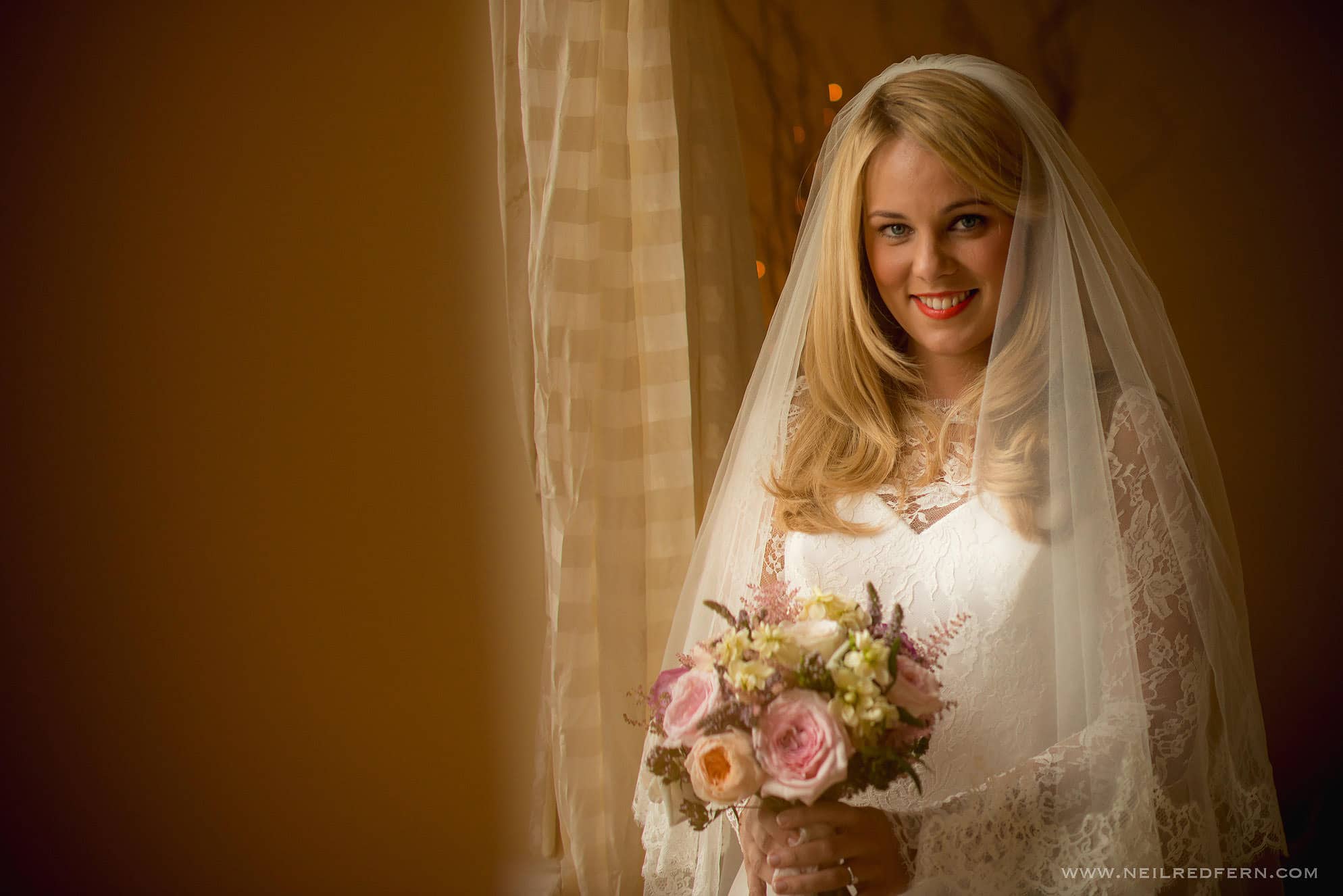 Browsholme Hall wedding photography - Lucy & Oli 19 getting ready on morning of wedding 18