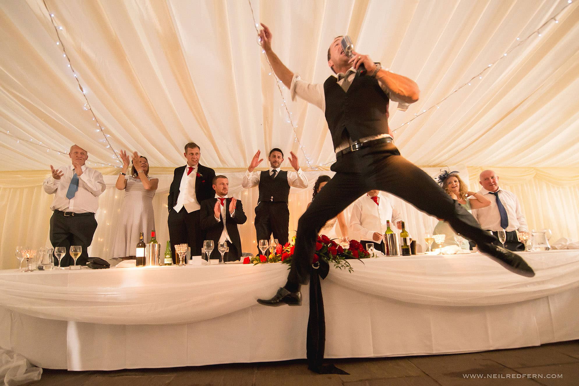 Inn at Whitewell marquee wedding