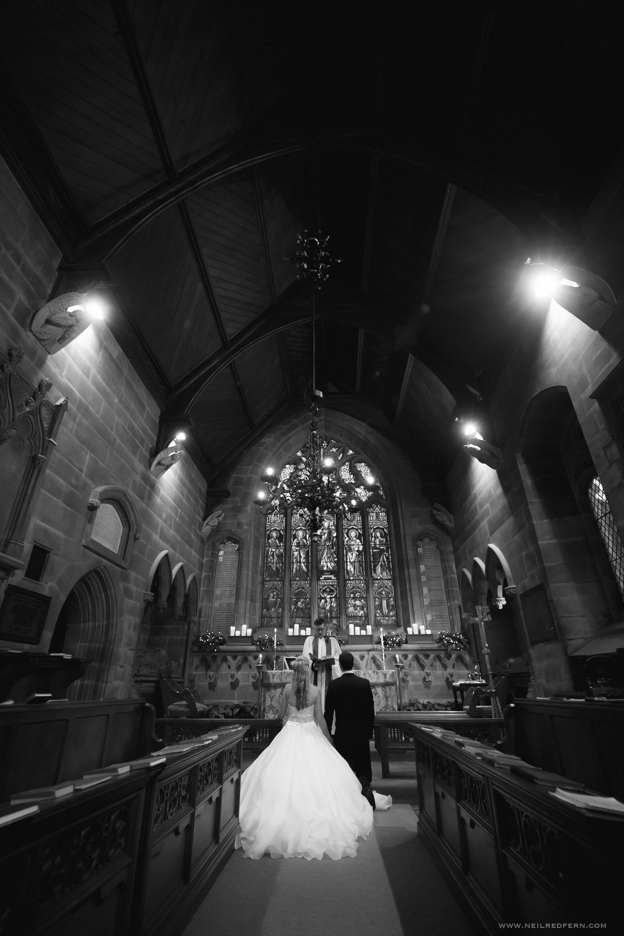 St Mary's Church Nether Alderley wedding 06