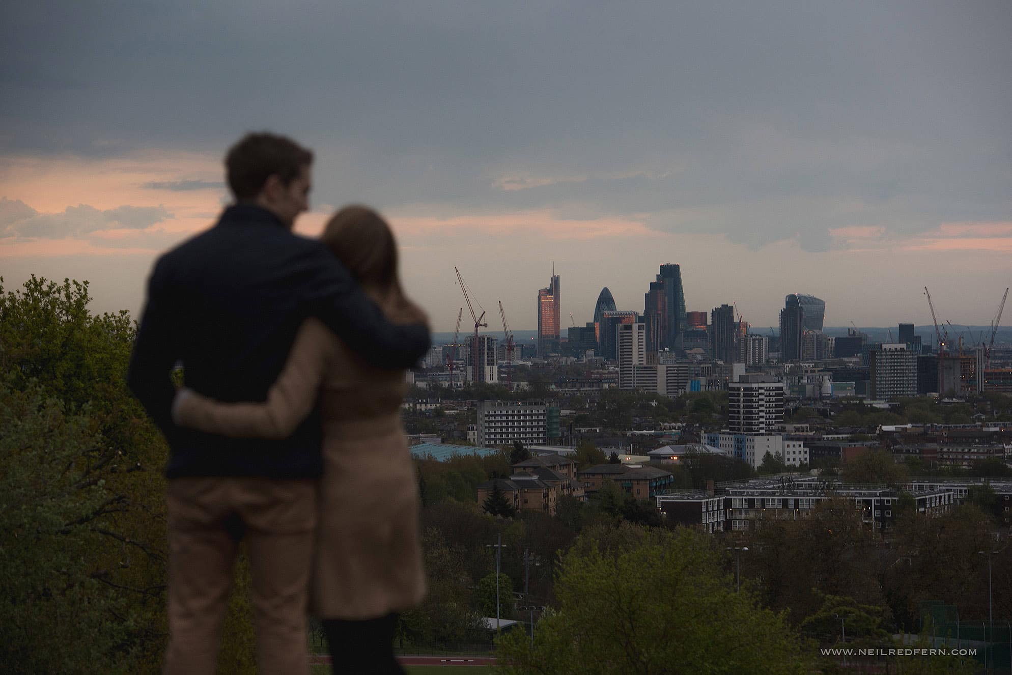 London engagement shoot 7