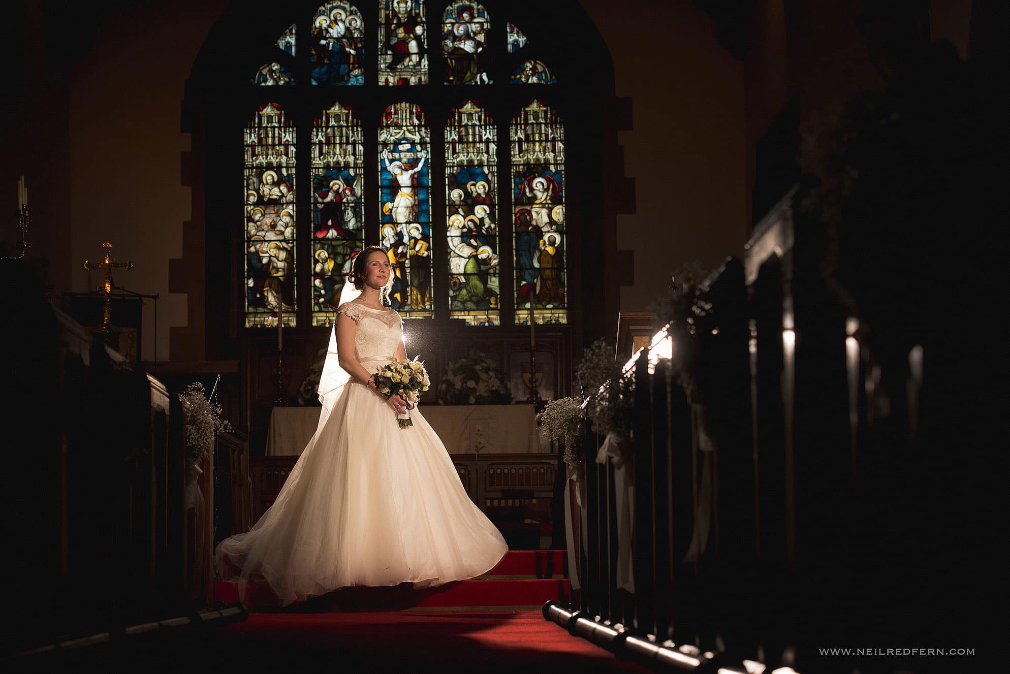 St Mary the Virgin Church wedding 12