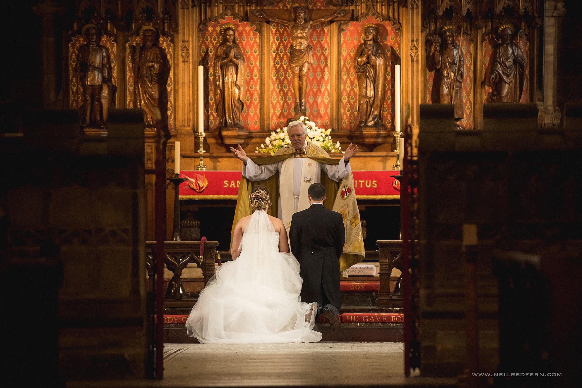 St Marys Church Nantwich wedding 07
