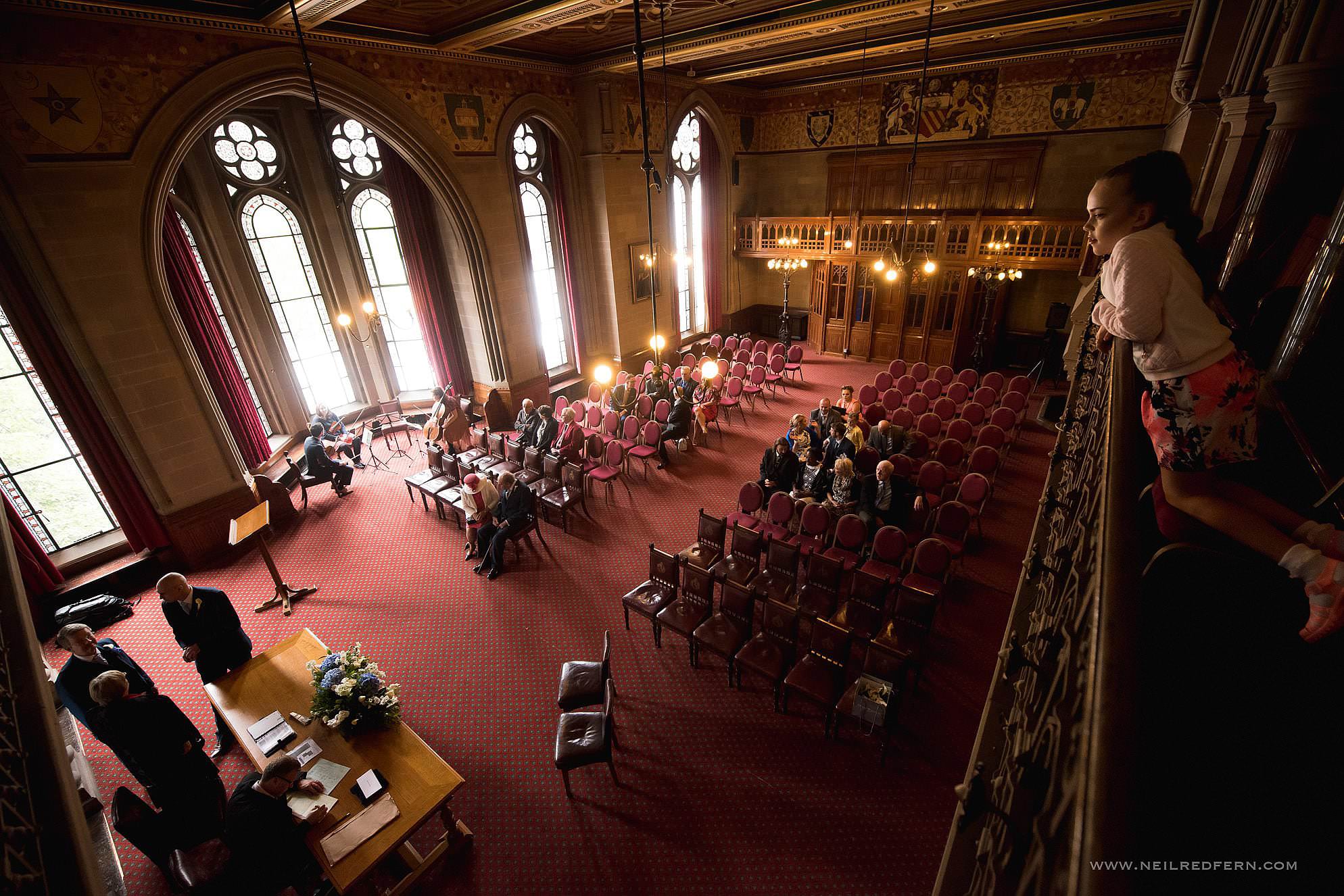 Manchester Town Hall wedding photographs 01