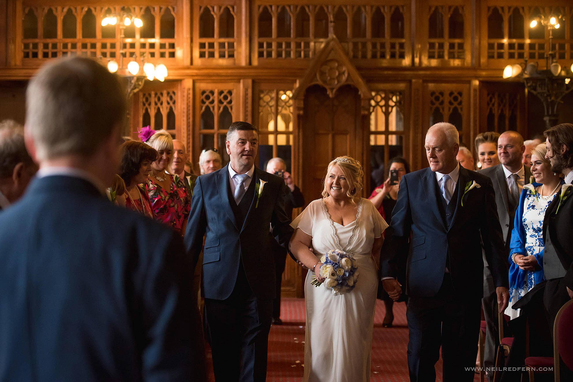 Manchester Town Hall wedding photographs 04