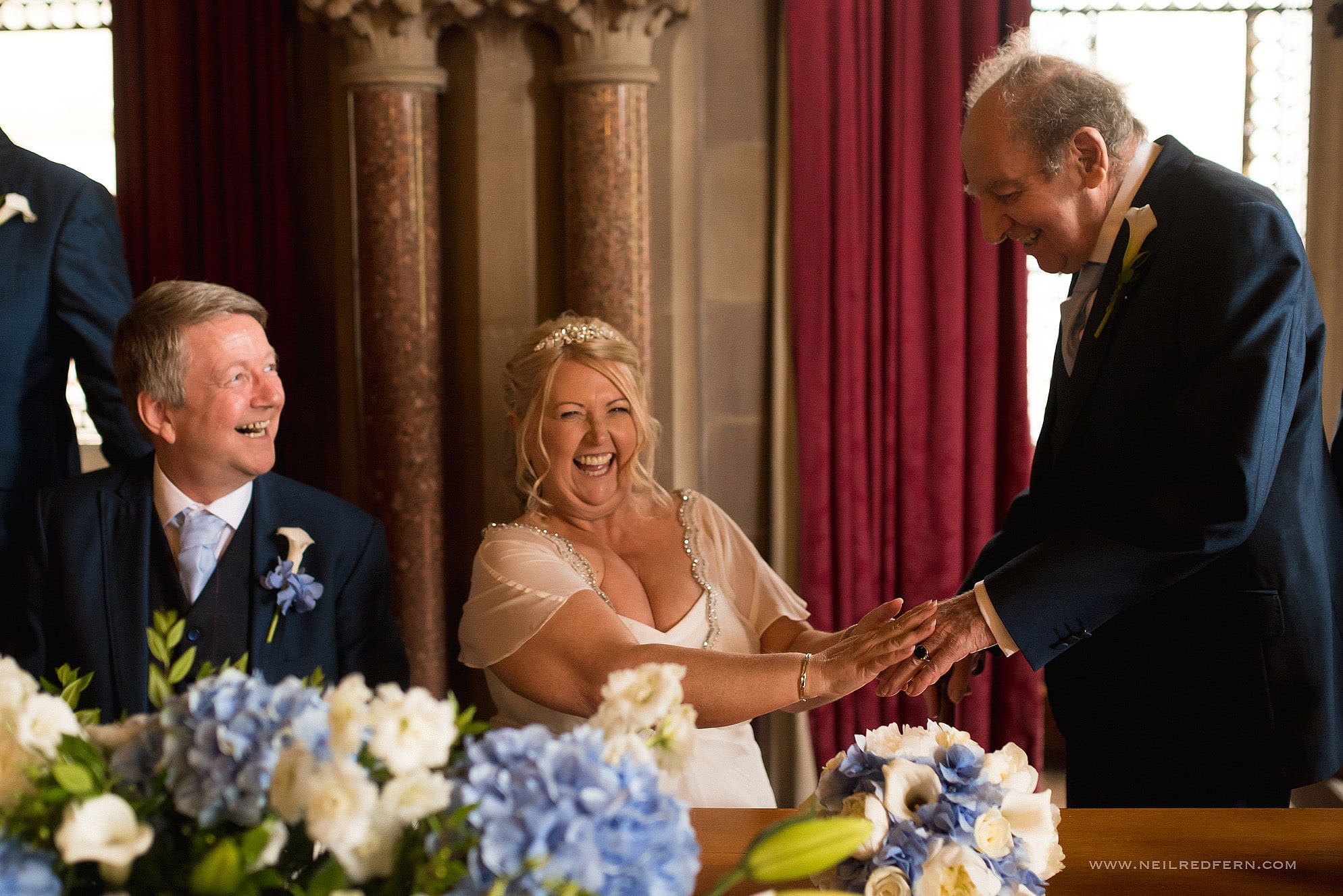 Manchester Town Hall wedding photographs 08