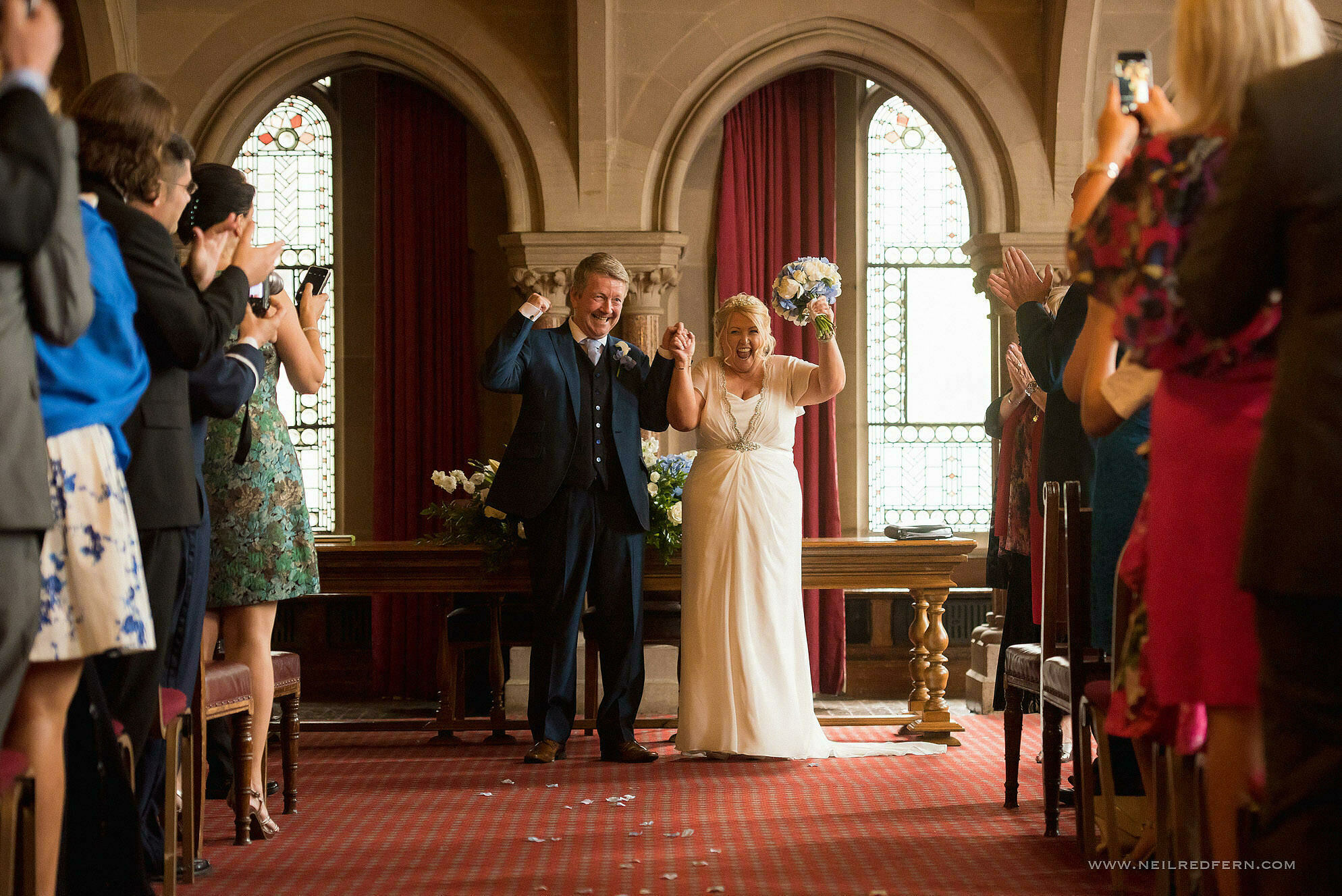 Manchester Town Hall wedding photographs 09