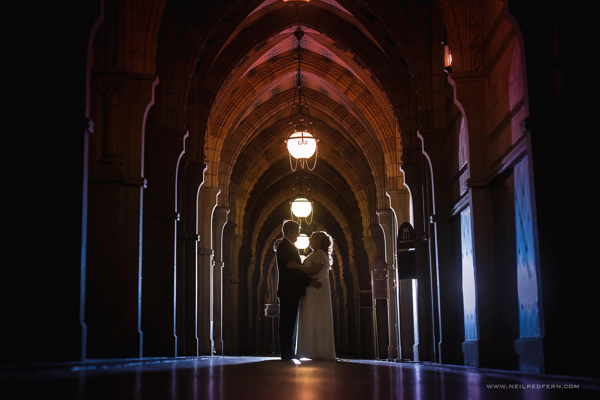 Manchester Town Hall wedding photographs 13