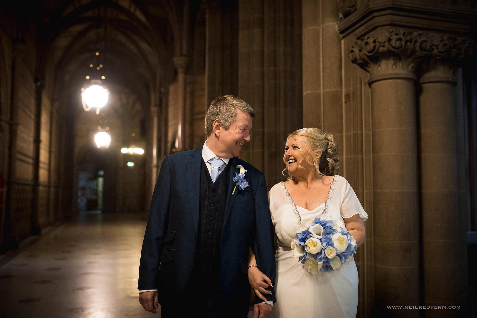 Manchester Town Hall wedding photographs 14