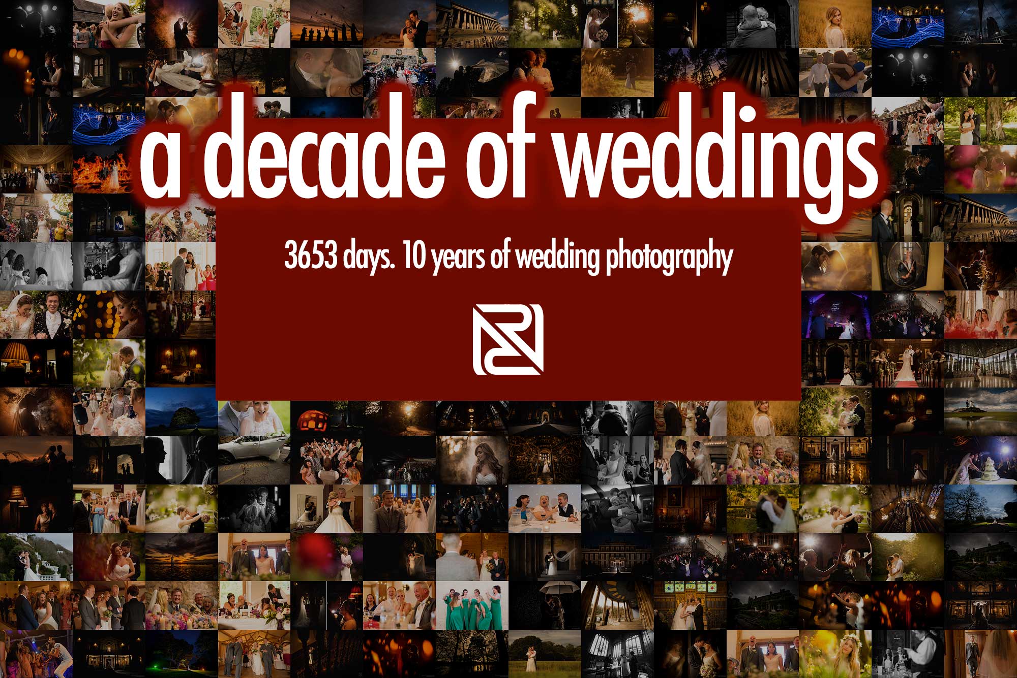 a decade of wedding photography