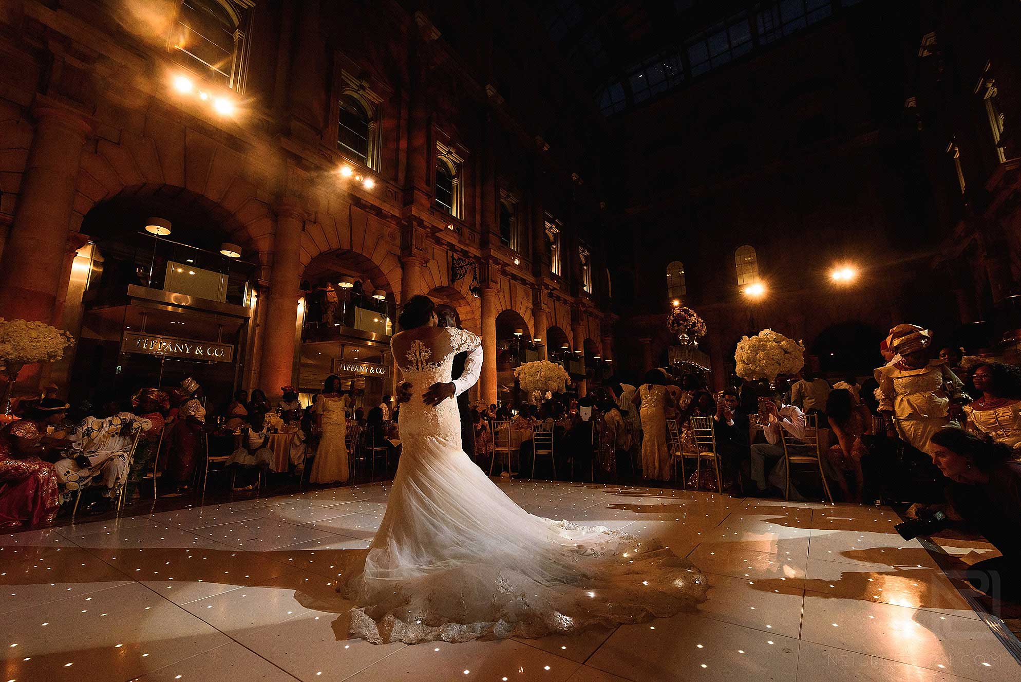 first dance at The Royal Exchange London