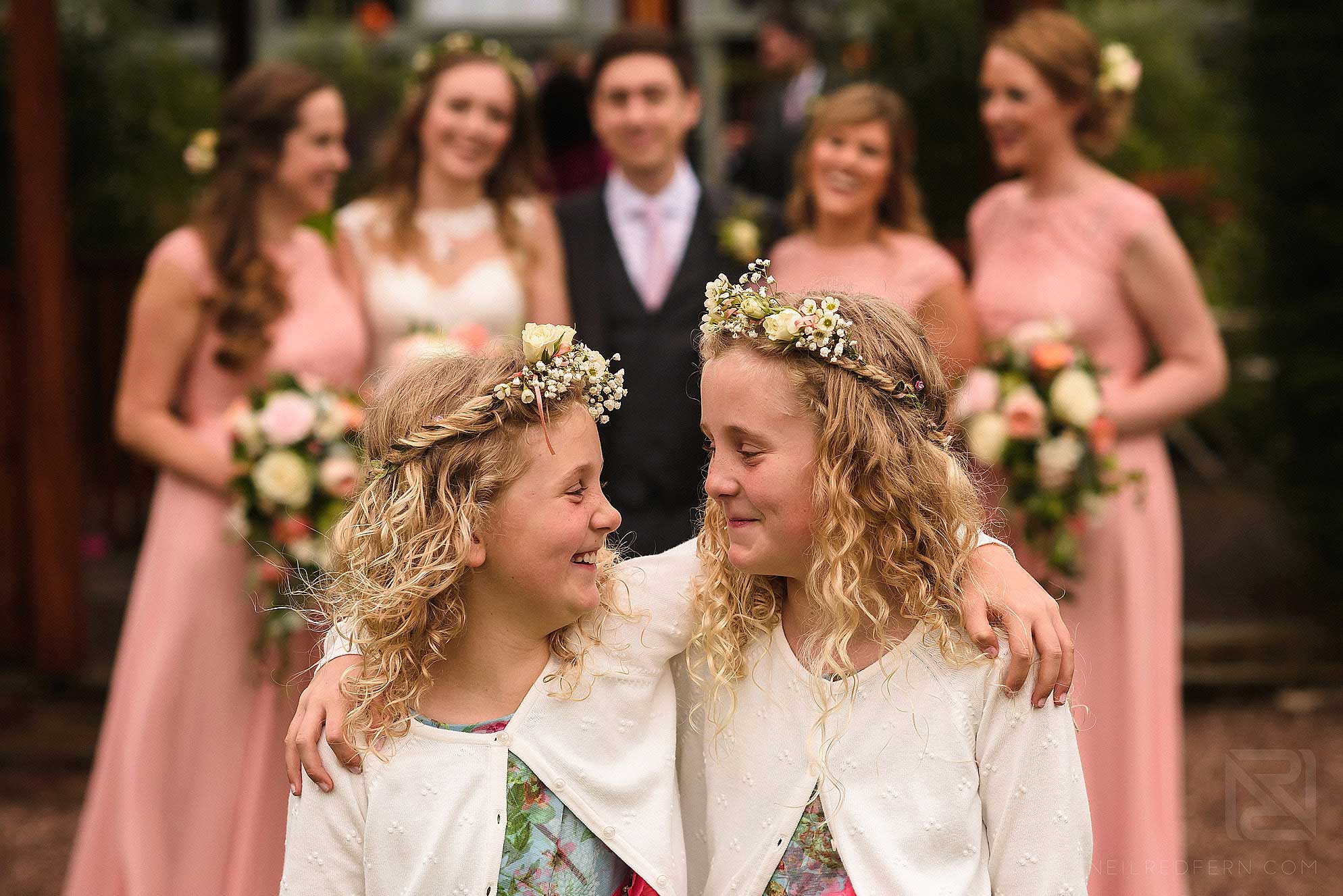 Abbeywood Estate wedding photography 14 photograph of flowergirls