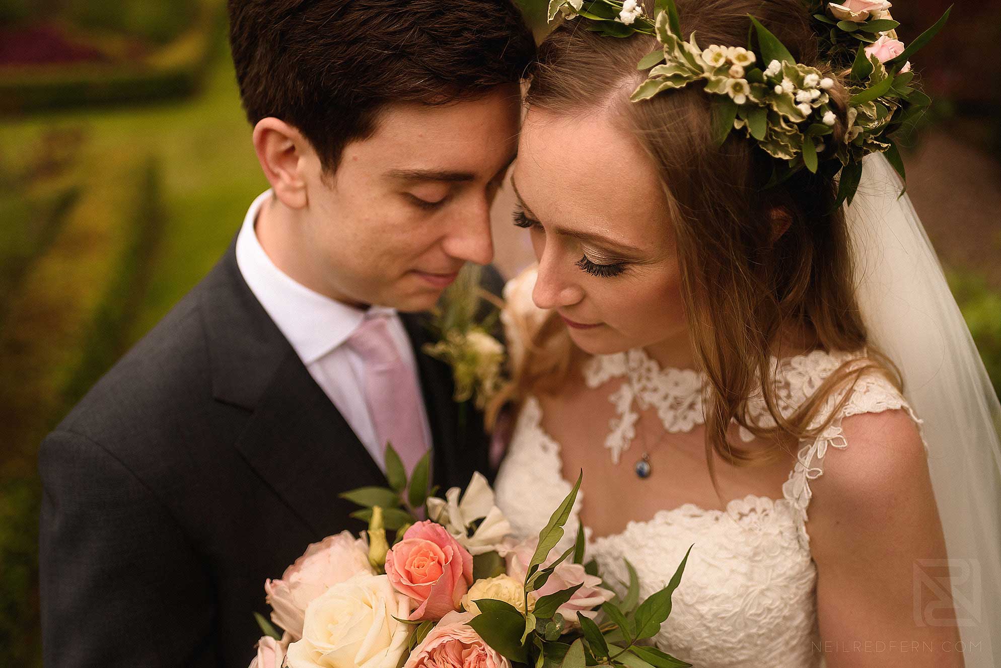 Abbeywood Estate wedding photography 16 close up shot of bride and groom together