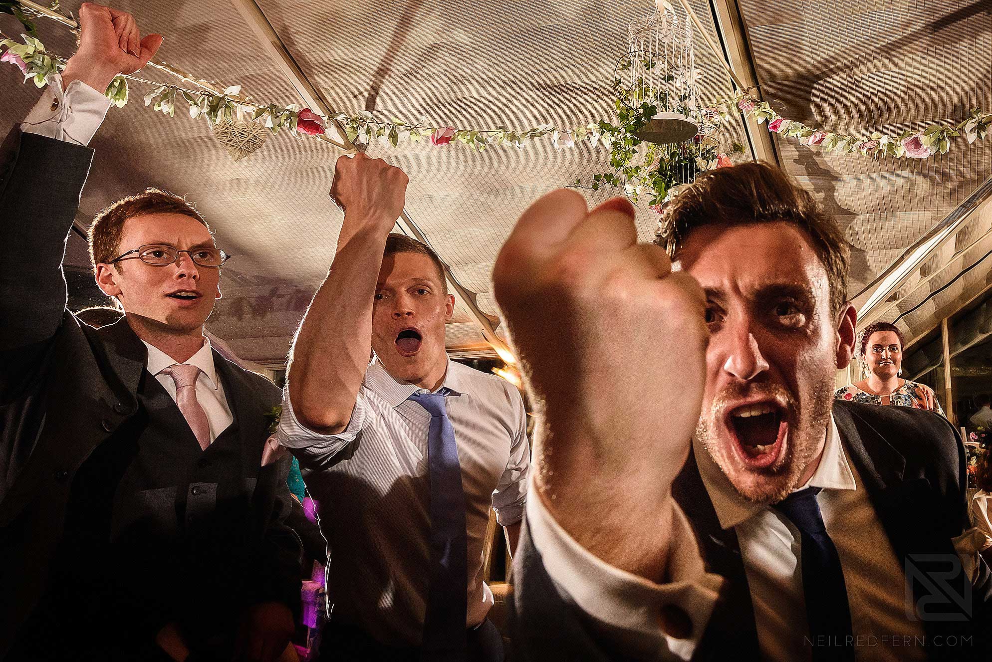 Abbeywood Estate wedding photography 37 guests having fun on the dancefloor