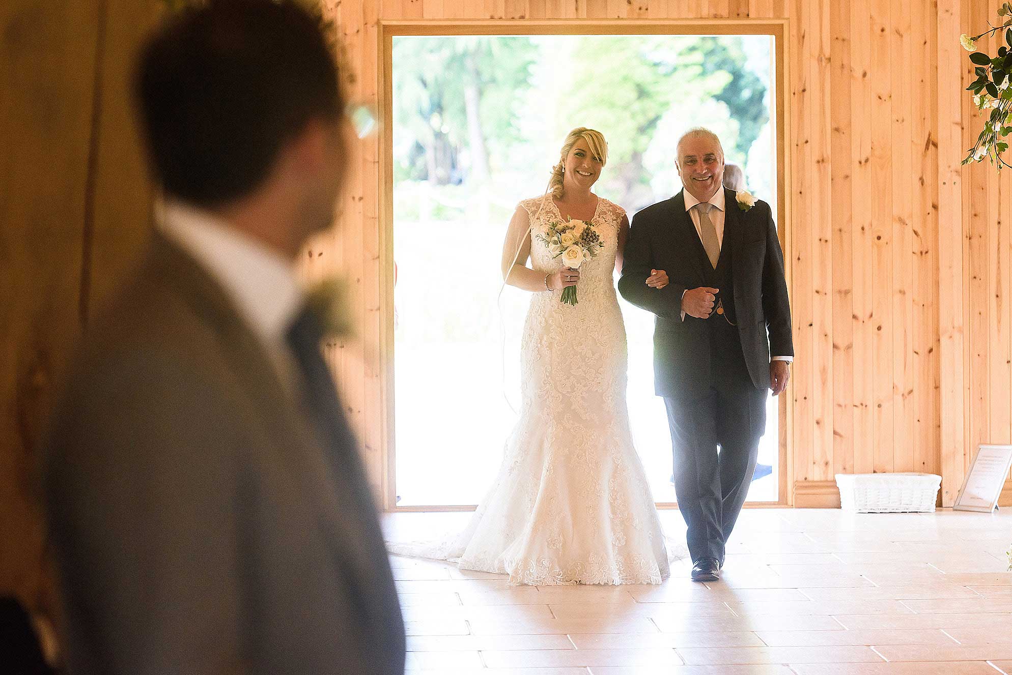 bride walking down the aisle