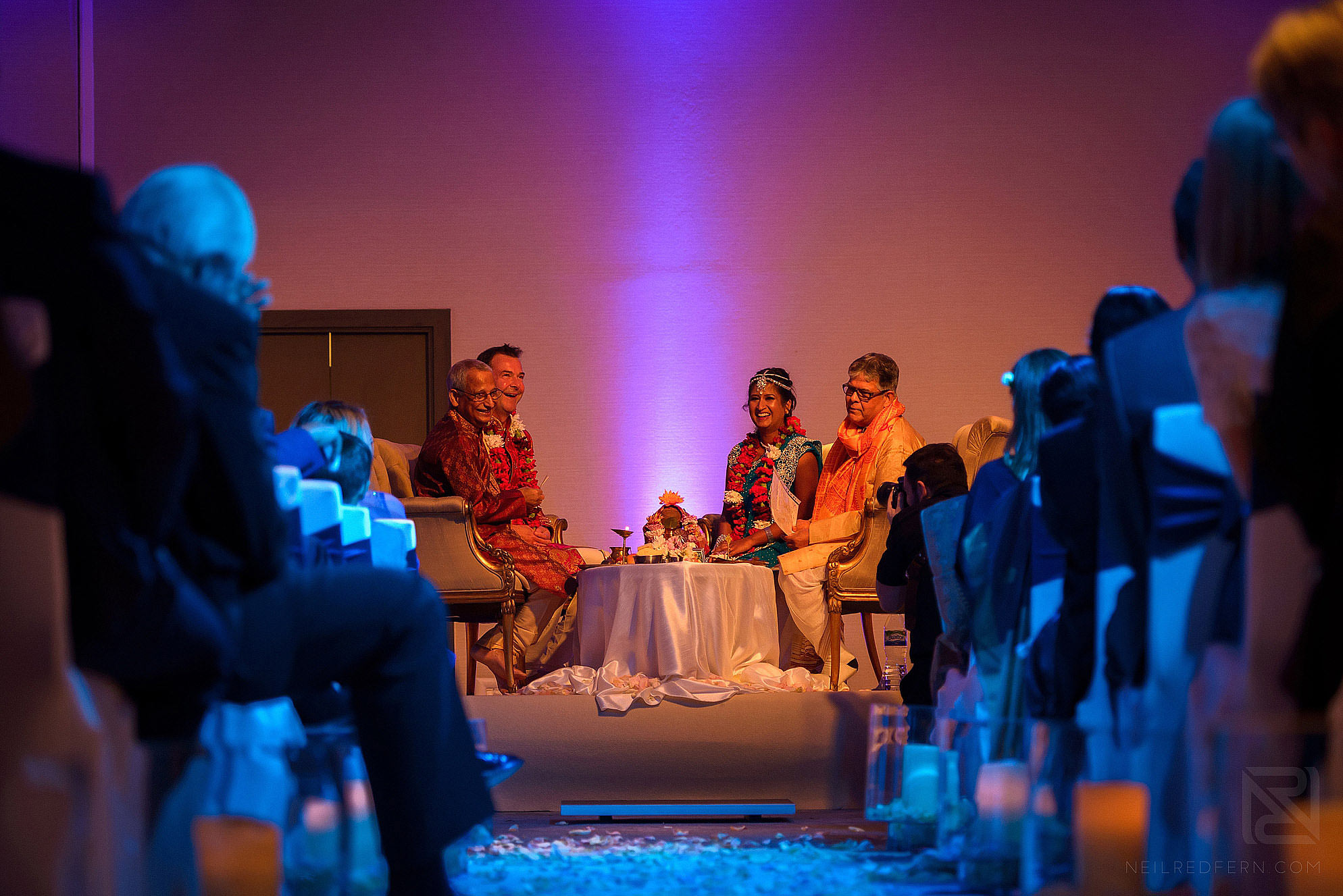 photograph of Indian wedding ceremony