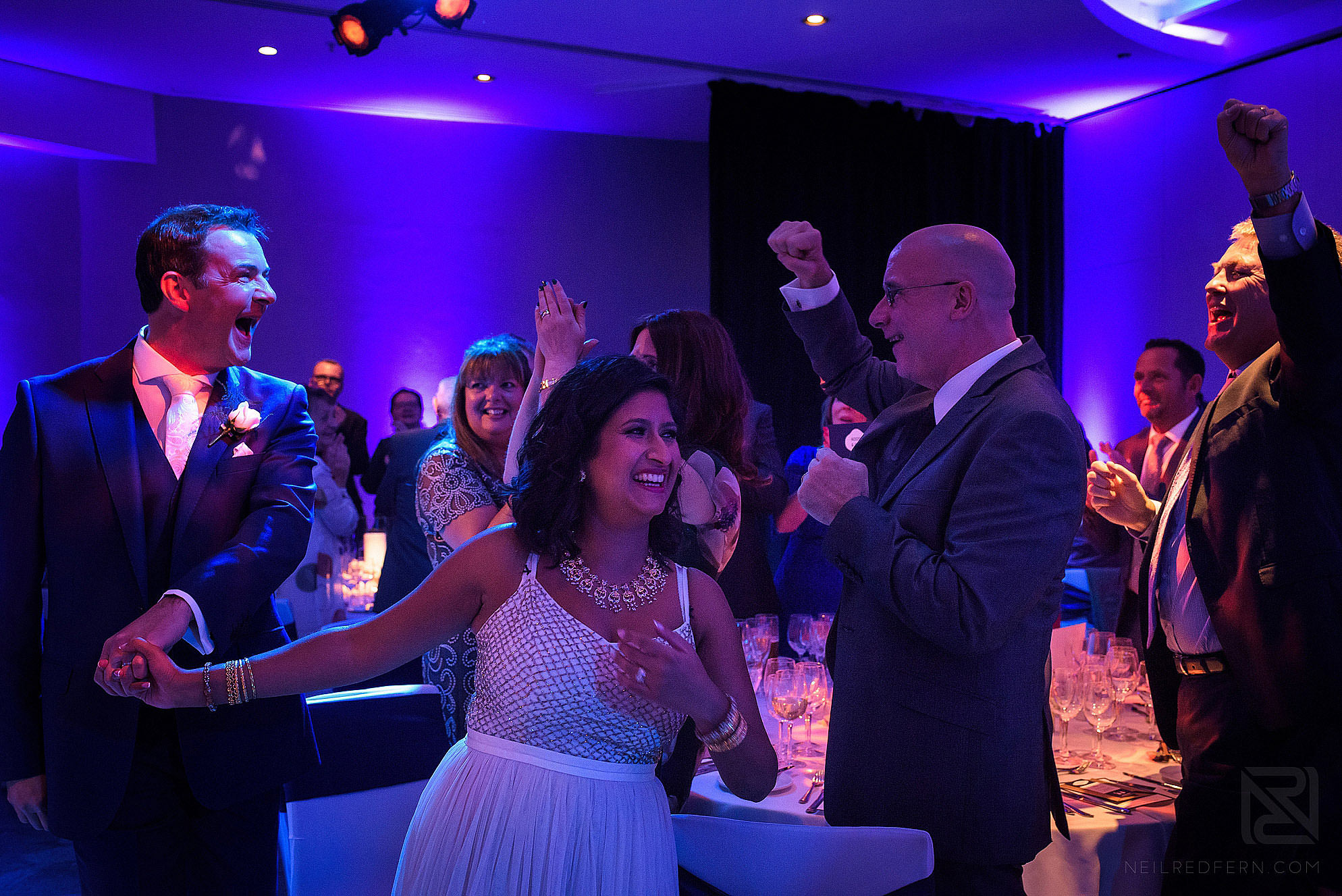 entrance of bride and groom