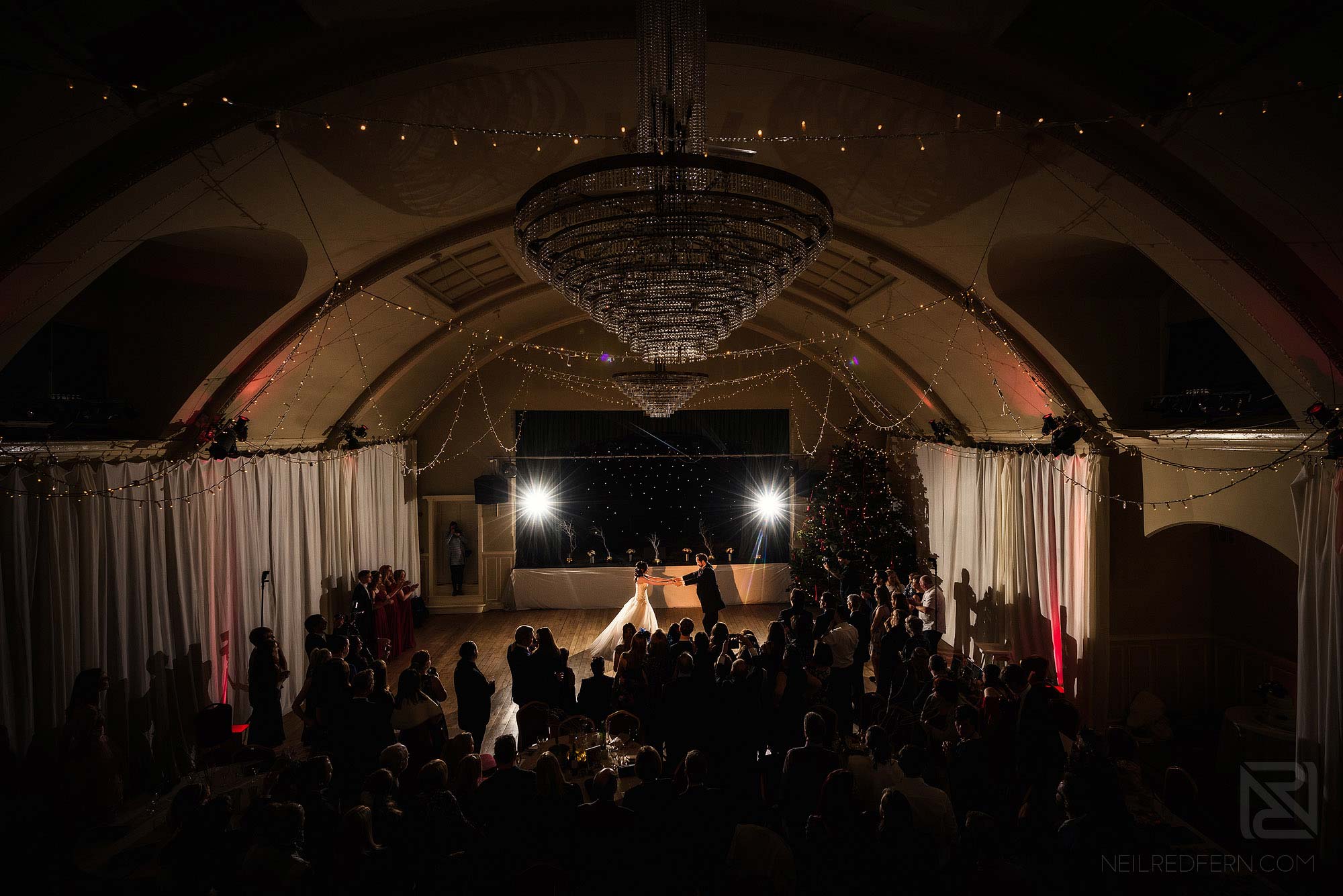 bride and groom's first dance