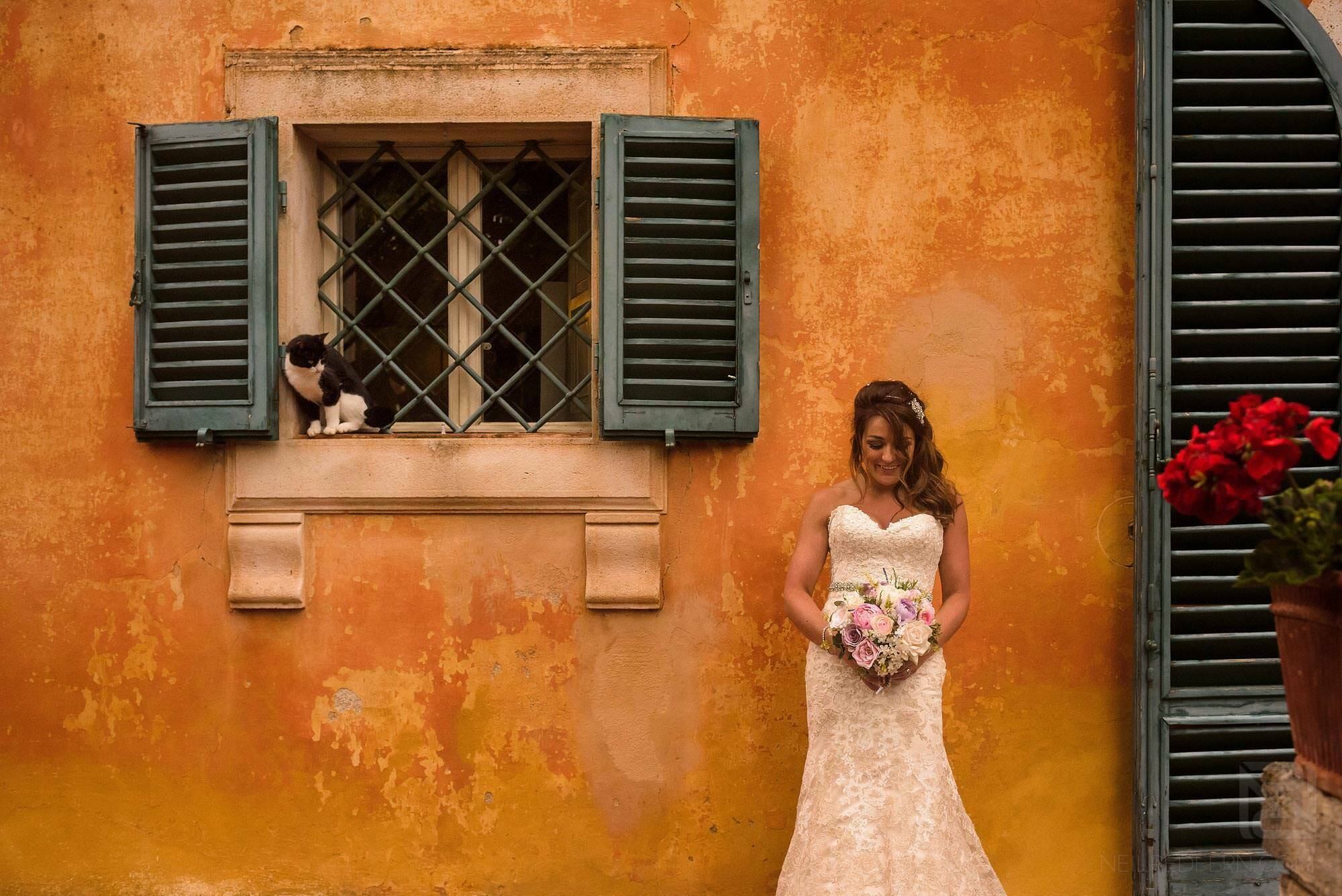 portrait photograph of bride