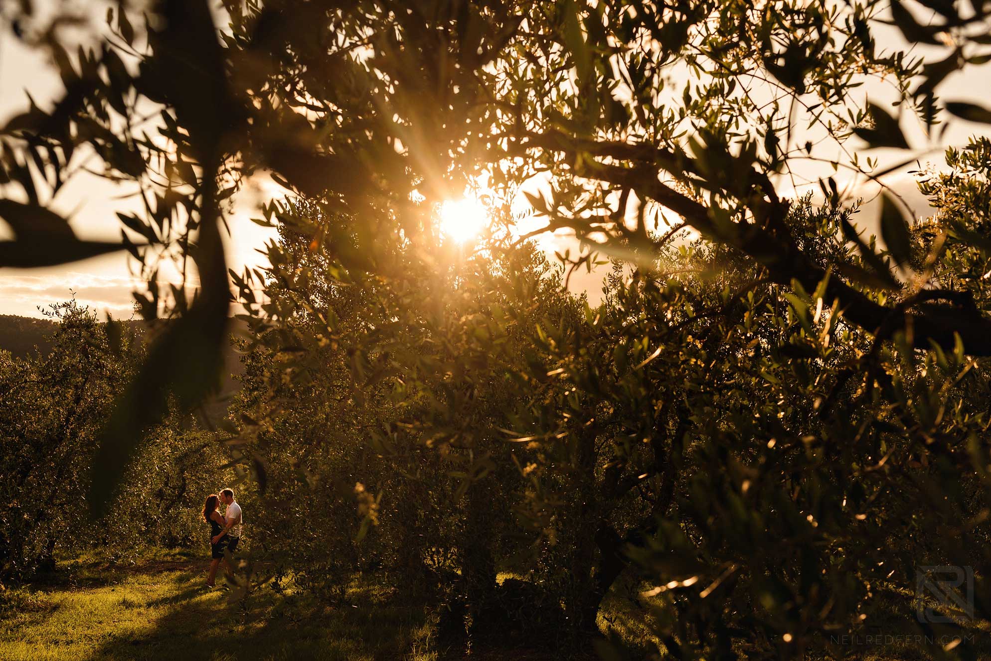 bride and groom at destination wedding in Tuscany